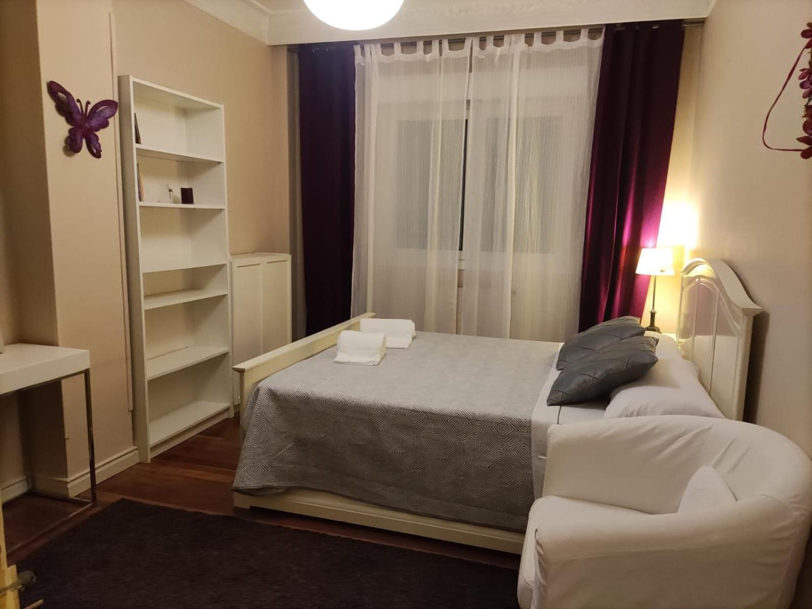 Habitacion En Vivienda Gran Via Bilbao Cameră foto